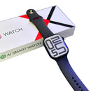 Relógio Smartwatch W10 Mini 42mm Série 10 AMOLED Microwear na cor preta