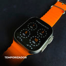 Relógio Inteligente WS10-5 Ultra – Kit com 5 Pulseiras, Tela Colorida e Monitoramento de Saúde