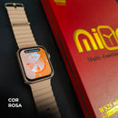 Relógio Smartwatch Inteligente WS25 Mini – Kit com 4 Pulseiras