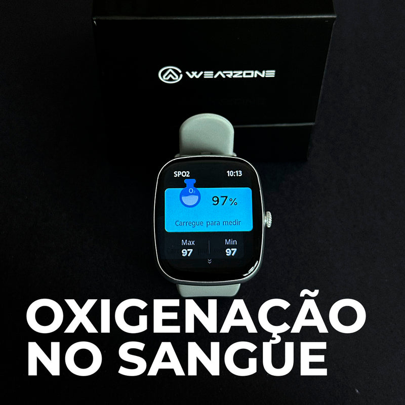 Relogio Smartwatch Easy A Prova D'água Bateria Longa Duração