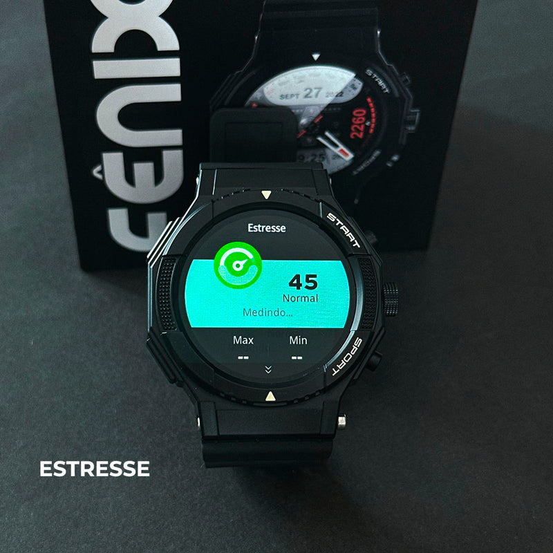 Smartwatch Fenix GPS À Prova D'Água 100 Modos Esportivos