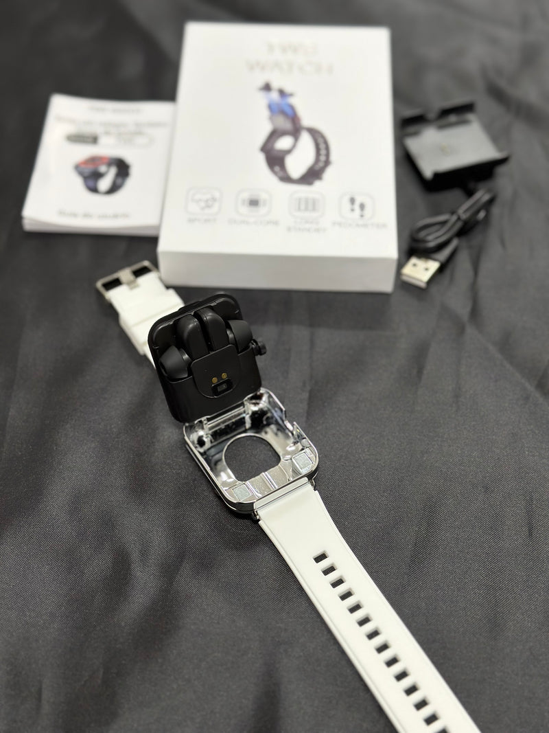 Smartwatch N22 com Fones de Ouvido Embutidos