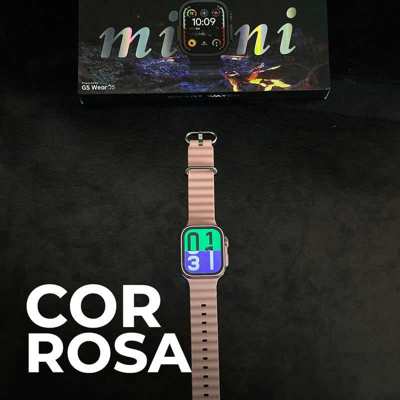 Relogio Smartwatch W10 Mini 42mm Serie 10 Amoled Microwear