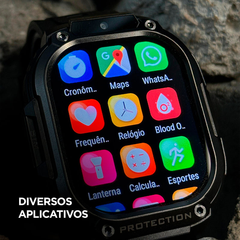 Smartwatch Horizon Titan Android Chip 4g Whatsapp 16gb Ip68