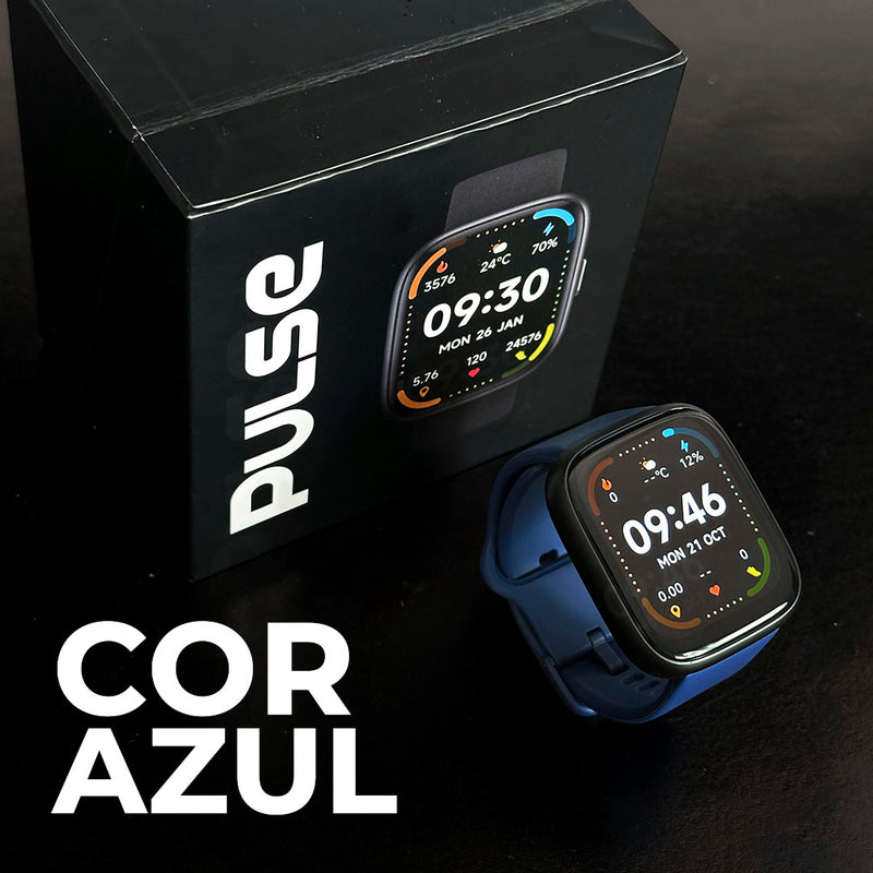 Relogio Smartwatch Pulse A Prova D'água 7 Dias De Bateria