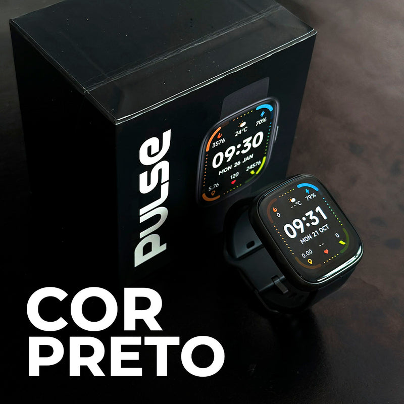 Relogio Smartwatch Pulse A Prova D'água 7 Dias De Bateria