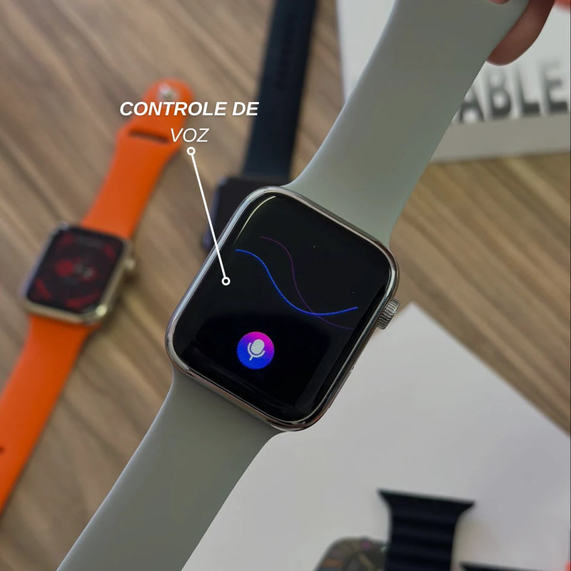 Smartwatch H9 - Kit 3 Pulseiras + Capa