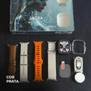 Smartwatch Microwear Ultra AI 3 – Kit com 4 Pulseiras