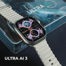 Smartwatch Microwear Ultra AI 3 – Kit com 4 Pulseiras