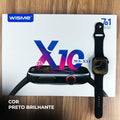 Relógio Smartwatch Inteligente WS-X11 Série 10 – Kit com 7 Pulseiras e Tela Full Touch