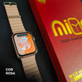 Relógio Smartwatch Inteligente WS25 Mini – Kit com 4 Pulseiras