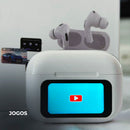 Fone de Ouvido Bluetooth WT-5 com Smart Case e Display Digital