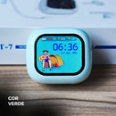 Fone de Ouvido Bluetooth Wisme WT-7 com Tela Touch Watch Case Preto