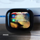 Fone de Ouvido Bluetooth Wisme WT-7 com Tela Touch Watch Case Preto