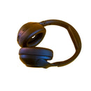 Fone de ouvido Bluetooth Wearzone WZ08 preto dobrado, ideal para transporte