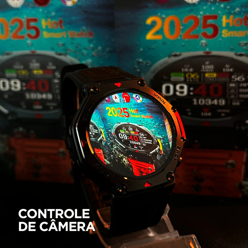 Smartwatch Microwear MA31 Serie 10 – Tela 1,45", GPS e IA