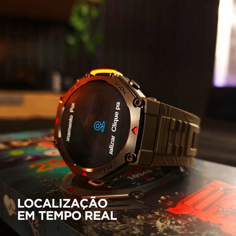Smartwatch Microwear MA31 Serie 10 – Tela 1,45", GPS e IA