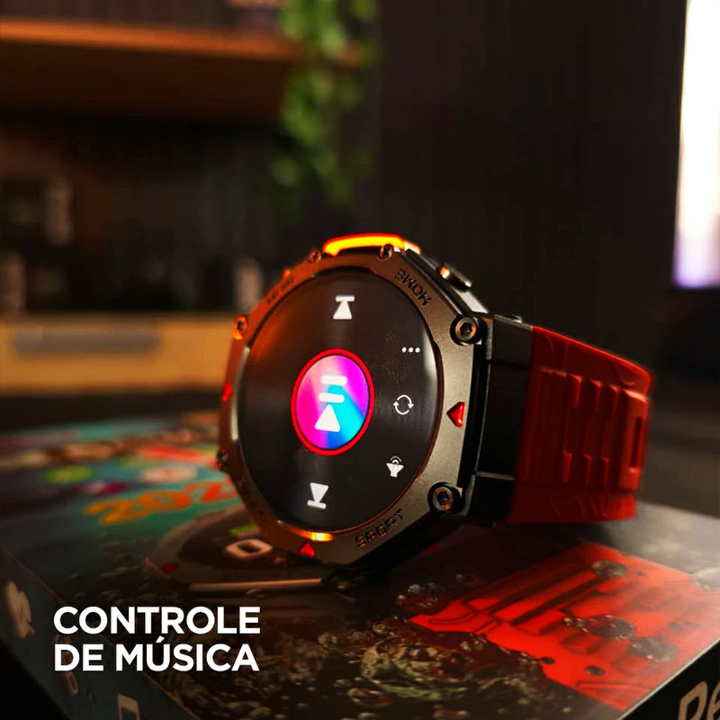 Smartwatch Microwear MA31 Serie 10 – Tela 1,45", GPS e IA