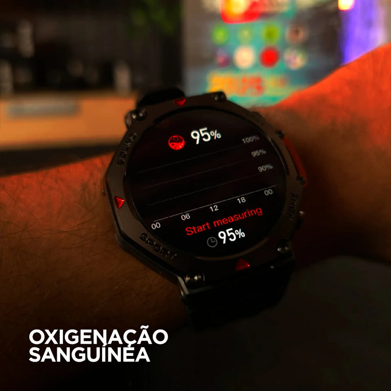 Smartwatch Microwear MA31 Serie 10 – Tela 1,45", GPS e IA