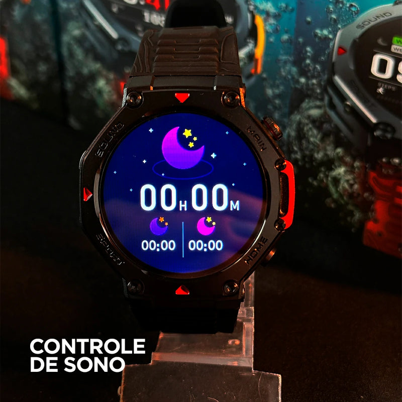 Smartwatch Microwear MA31 Serie 10 – Tela 1,45", GPS e IA
