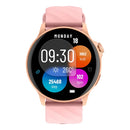 Relógio inteligente Wearzone Life com mostrador analógico clássico, tela AMOLED redonda e bateria de longa duração