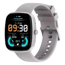 Smartwatch Easy cinza com tela digital, à prova d'água e bateria de longa duração, pulseira esportiva