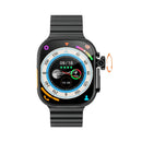 Smartwatch Wearzone Horizon PRO com pulseira azul, tela AMOLED colorida e 16GB armazenamento + 2GB RAM