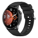 Smartwatch Life com pulseira de silicone, design redondo elegante e bateria de longa duração até 7 dias